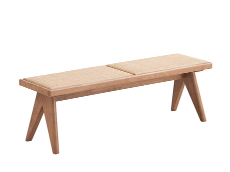 Velentina - Bench - Rattan / Natural - Best Buy Furniture
