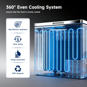 ORIKOOL 7.0 Cu.ft Chest Freezer
