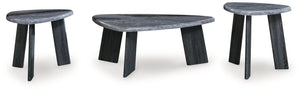 Bluebond - Occasional Table Set (Set of 3) - Gray - Best Buy Furniture