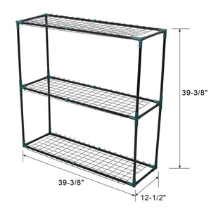 3 Tier Lean-To Portable Greenhouse