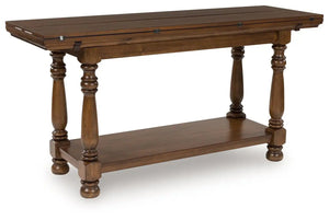 Sturlayne - Flip Top Sofa Table - Brown - Best Buy Furniture