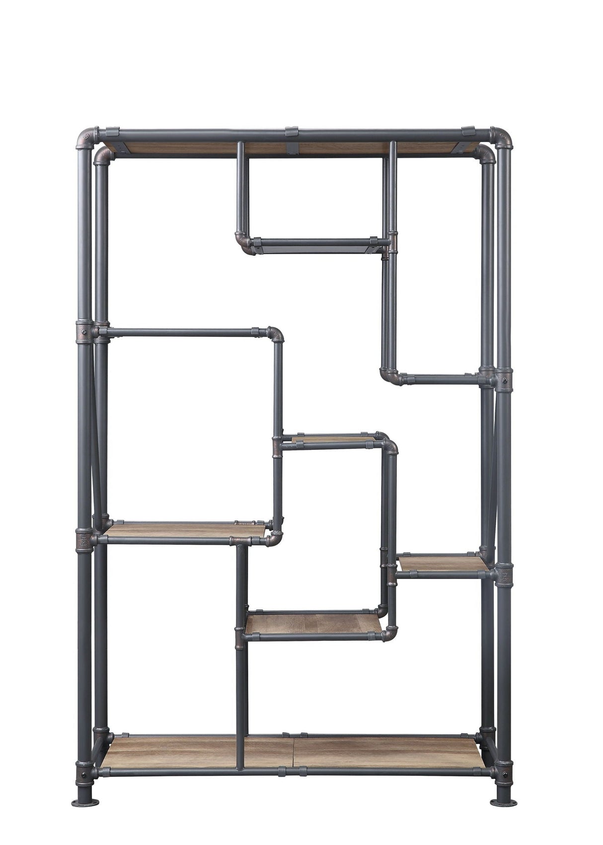 Brantley - Antique Bookshelf - Oak - Best Buy Furniture