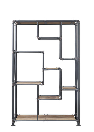 Brantley - Antique Bookshelf - Oak - Best Buy Furniture