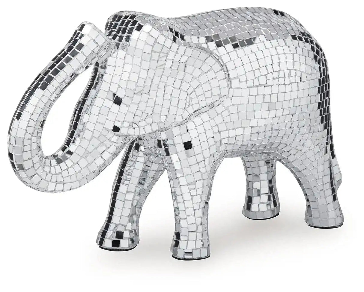 Hallmont - Sculpture - Silver Finish - Best Buy Furniture