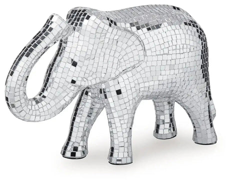 Hallmont - Sculpture - Silver Finish - Best Buy Furniture