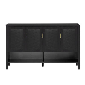 U_STYLE 55.1'' Storage Sideboard with 4 Doors