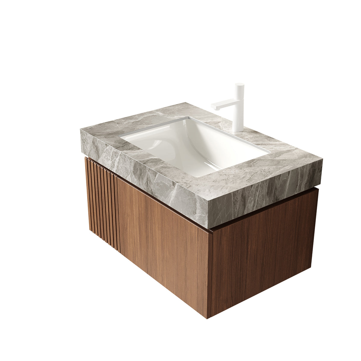 30" MURI Bathroom Sink in Light Gray