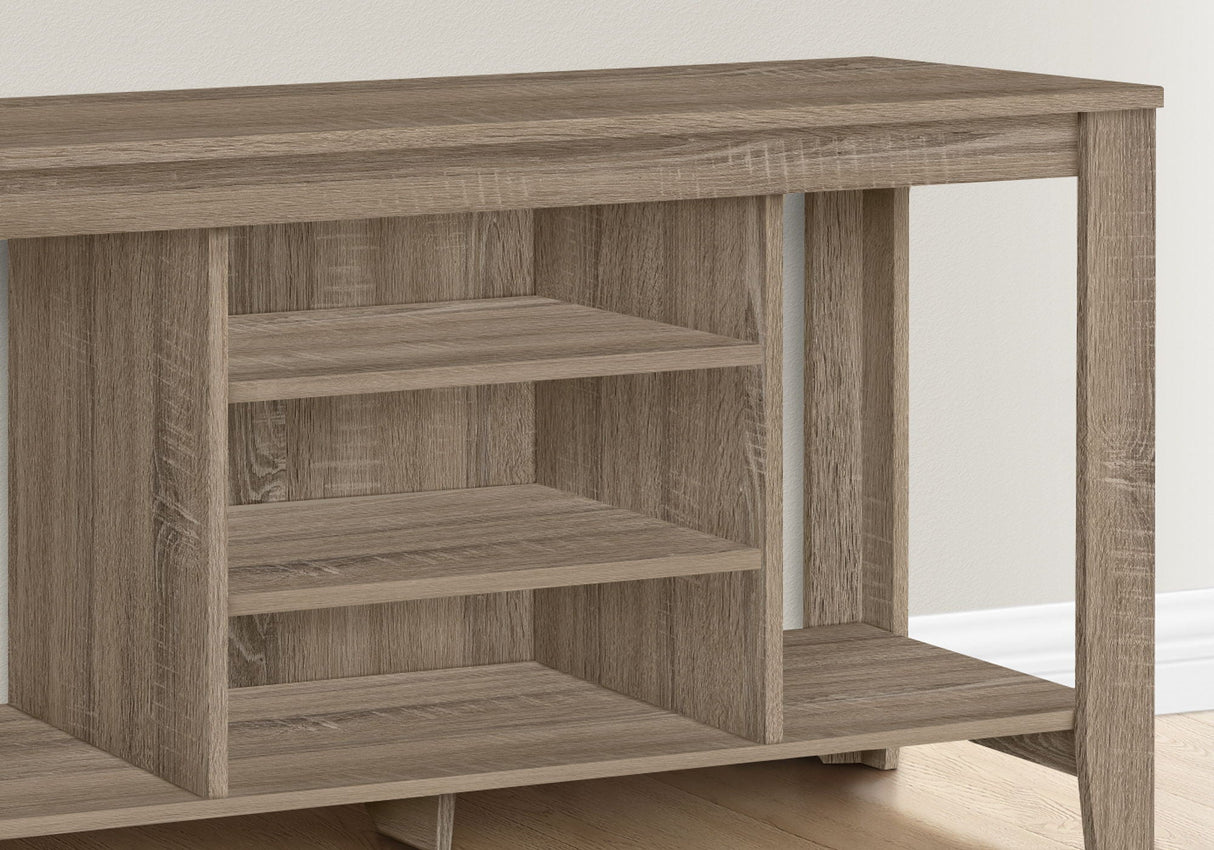TV Stand, Console, Media Entertainment Center, Versatile Storage Shelves - Best Buy Furniture