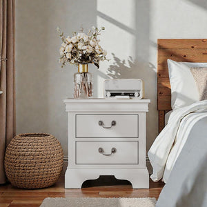 Nightstand With 2 Drawers