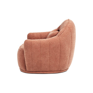Louie 30.5" Modern Dog Sofa Bed with Bone Pillow, Medium, Spice