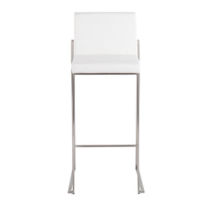 Fuji - Contemporary And Modern Elegance High Back Barstool