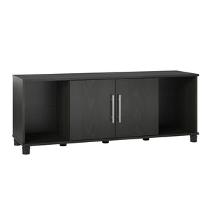 Systembuild Evolution Camberly - Shoe Storage Bench - Black Brown