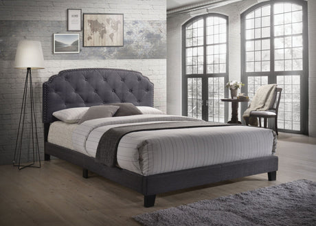 Tradilla - Queen Bed - Gray - Best Buy Furniture