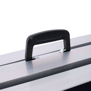 Portable And Foldable Wheelchair Ramp With Non Skid Surface