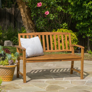 Farmhouse Style Loja Bench Indoor / Outdoor