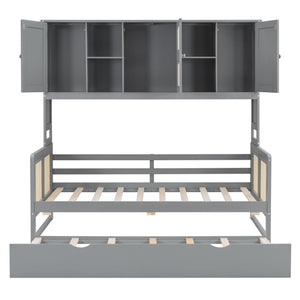 Daybed And All In One Cabinet And Shelf
