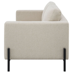 Dulcie - Loose Back Loveseat - Oatmeal