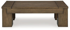 Rosswain - Lift Top Cocktail Table - Warm Brown - Best Buy Furniture