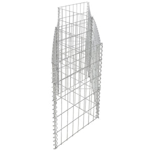 Galvanized Steel Gabion Basket with 3 Compartments