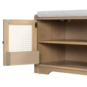TREXM Rustic Storage Bench