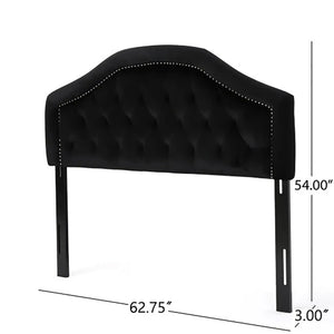 Kaarina - Contemporary Tufted Fabric Headboard - Best Buy Furniture