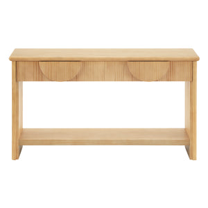 55" Fluted Console Table