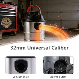 Wet Dry Vac, 8 Gallon, 6 Peak HP, 3 in 1 Shop Vacuum