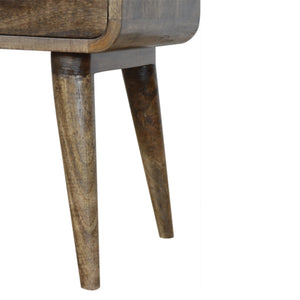 Curved Nightstand