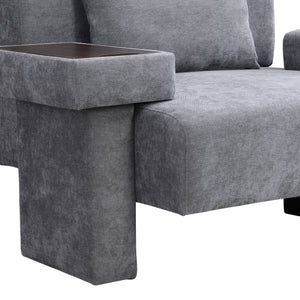 Modern Oversized Armchair With Soft Cushion For Living Room