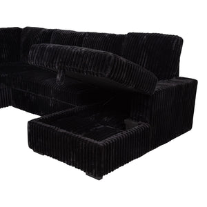 Thurston - Storage Sectional Sofa With Pop Up Bed