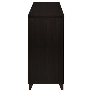 Nyler - 3 Drawer Rectangular TV Console - Cappuccino