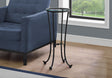 Accent Side Table, Plant Stand, Round, Contemporary & Modern - Black - Best Buy Furniture