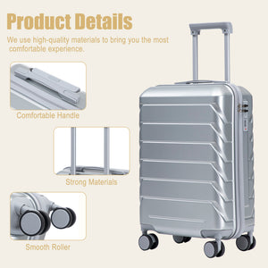 20 Inch ABS Hard Shell Travel Checked Luggage