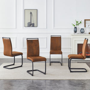 Dining Chairs With Ergonomic Backrest