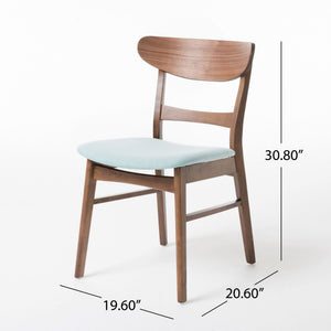 5 Piece Dining Set With Ergonomic Chairs