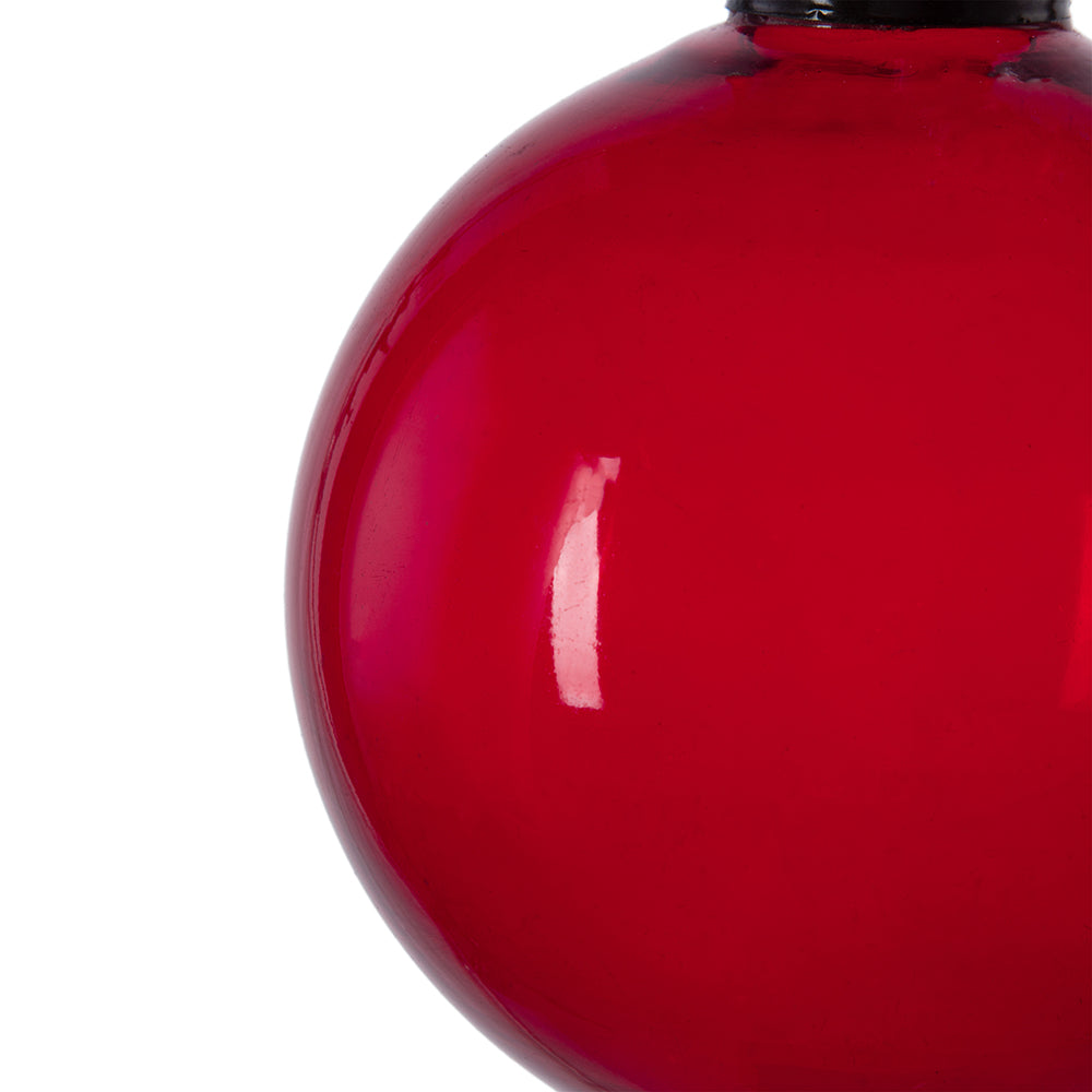 6" Mercury Antiqued Glass Ornament