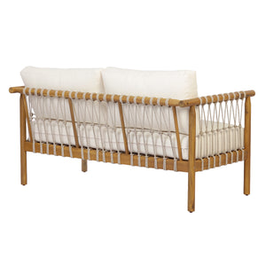 Teak Finish Acacia Wood Patio Seating