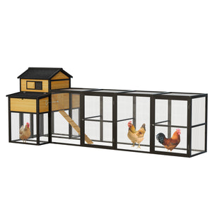 150" Extra Large Wooden Chicken Coop