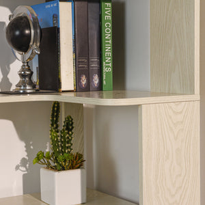L-Shaped Corner Bookshelf