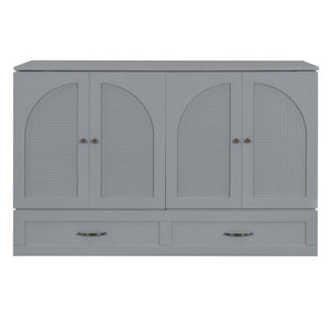 Murphy Bed With Large Drawers