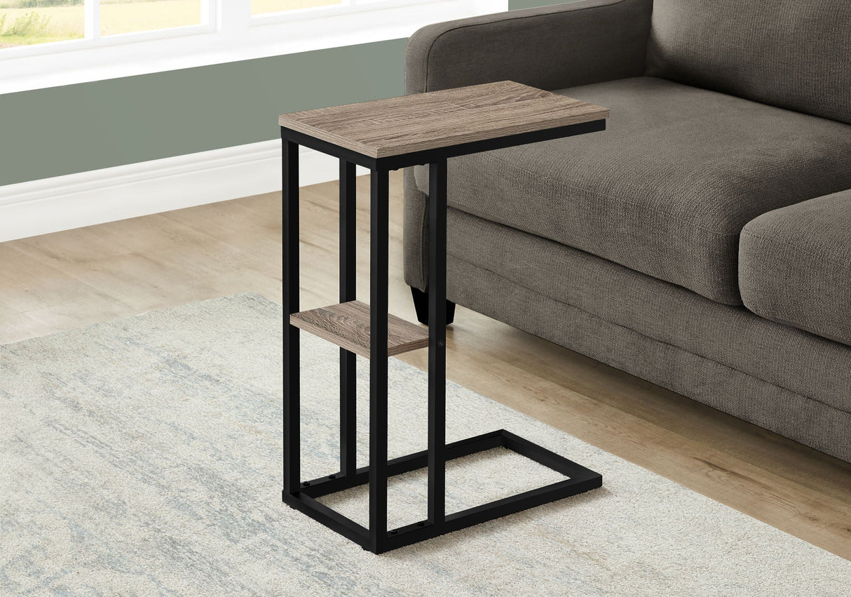 Accent Table, C - Shaped, Marble Look Contemporary & Modern Convenient Design - Best Buy Furniture