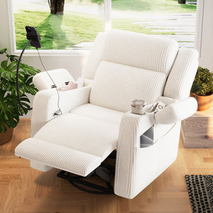 Electric Power Recliner Chair with Heat and Massage