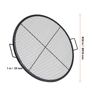 X-Marks Fire Pit Grill Grate, 36 Inch