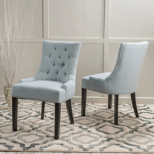 Contemporary Cheney Dining Chair Set With Tufted Design - Best Buy Furniture