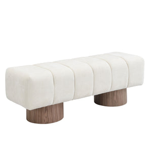 Upholstered Entryway Bench Ottoman - Best Buy Furniture