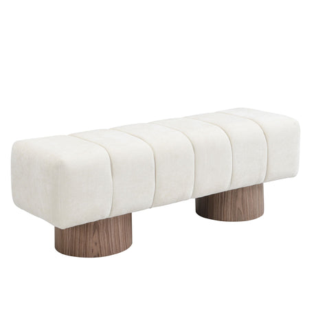 Upholstered Entryway Bench Ottoman - Best Buy Furniture