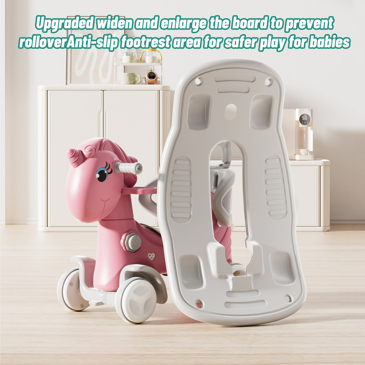 Rocking Horse for Toddlers - Unicorn Kids Ride On Toy