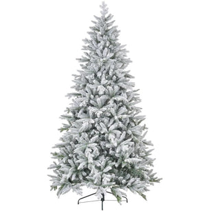 Artificial Flocked Christmas Tree with Snow Tips