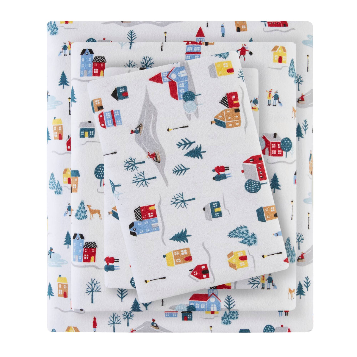 Twin XL Printed Sheet Set with Soft Cotton - Printed