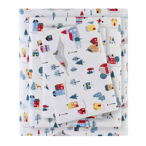 Twin XL Printed Sheet Set with Soft Cotton - Printed